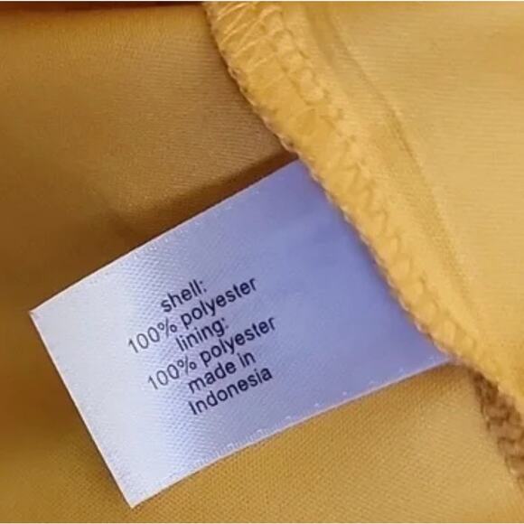 Lane Bryant yellow floral drawstring waist peplum babydoll blouse plus sz‎ 18 2X - Picture 4 of 9